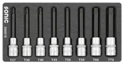 BMCS bit socket set TX 1/2" 8-pcs.