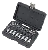 BMCS bit socket set TX 1/2" 17-pcs.