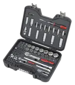 BMCS socket set 1/4" and 1/2" SAE 85-pcs.